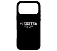 Webster New York - Simple Webster NY Case for iPhone 17 Pro Max