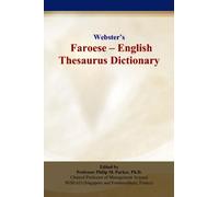 Webster’s Faroese - English Thesaurus Dictionary