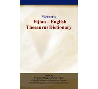 Webster’s Fijian - English Thesaurus Dictionary