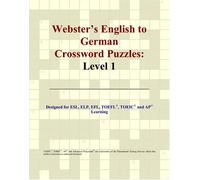 Webster's English to German Crossword Puzzles: Level 1