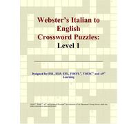 Webster's Italian to English Crossword Puzzles: Level 1