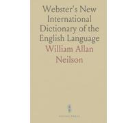 Webster's New International Dictionary of the English Language