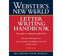 Webster's New World Letter Writing Handbook