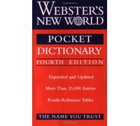 Webster's New World Pocket Dictionary