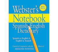 Webster's Notebook Spanish-English Dictionary