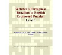 Webster's Portuguese Brazilian to English Crossword Puzzles: Level 1