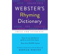 Webster's Rhyming Dictionary