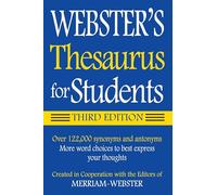 Webster's Thesaurus for Students