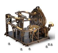 WEBYEARO 3D Wooden Puzzles for Adults, Marble Run Mechanical Model Kits for Adults to Build, 3D Puzzle Gear Ball Challegne Building Toy, DIY Craft Kits Puzzle Gifts for Adults Home Decor