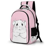 WECECE 16.5 Inch Cute Guinea Pig Backpack for Boys Girls 9-15 Years Kids Dutch Pig Backpack Refrigerator Door Trendy Durable School Bag for Primary School Autumn Outing and Travel