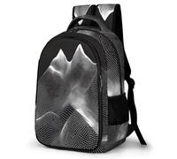 WECECE Art Illustration Rucksack Boys Primary to Secondary 1911 School Backpack Girls Ages 7-10 Fashion School Bag Book Bag Students 15.6 Inch Laptop Backpack Day Trips