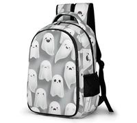 WECECE Backpack Cute Ghost for Boys Kids Elementary School Bookbag With Gothic Style Girls Laptop Bag Travel Rucksack