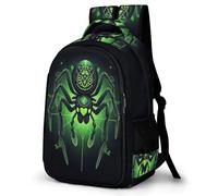 WECECE Backpack Cyberpunk Style for Boys Kids Elementary School Bookbag With Spider Girls Laptop Bag Travel Rucksack