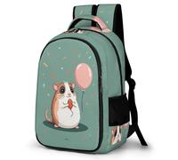 WECECE Boys Backpack, School Bag Kids Guinea Pig Design Backpack - Girls Backpacks,Children Primary Schoolbag Animal BookBag for School&Travel, Lightweight Schoolbag for 9-16