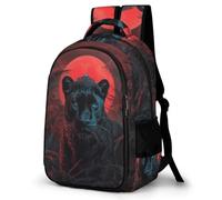WECECE Boys Cheetah Design Daypack for Year 4-8, Girls Animal Leopard Back pack Ages 9-13, Kids School Bag, Lightweight, Stylish and Durable for Travel Outdoor and Day Trips