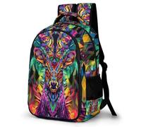 WECECE Boys Deer Back pack Ages 7-12 Girls School Backpack for School Years 5-9 Kids Elk Pattern Bookbag, Stylish and Durable for Spring Outing and Autumn Trip