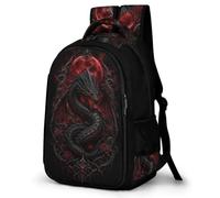 WECECE Boys Dragon Rucksack 7-12 Years, Girls Backpack for Secondary School, Kids Animal Dragon Rucksack Lightweight and Durable for Back to School Gift and Daily Use
