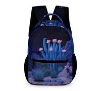WECECE Cactus Backpack Children Ages 8-12 Years Primary Kids Plants Theme Daypack Year 3-7 Students Fashion School Bag Rucksack 43x32x15cm for Back to School Gift Books Notebooks