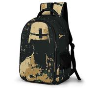 WECECE Camo Design School Backpack Kids Primary to Secondary Camouflage Book Bag Students Age 14 Fashion Backpack Daypack Students 13.3 Inch Laptop Rucksack Spring Outing