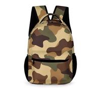 WECECE Camouflage Daypack Preschool Primary Kids Primary for Boys Age 6 Camo School Backpack for Girls Years 1-3 Lightweight Printed School Bag Daily Items Travel Outdoor Daily Use