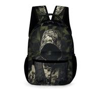 WECECE Camouflage Rucksack Kids for Boys Age 9 Camo School Backpack for Girls Years 2-4 Primary Kids Lightweight with Side Pockets Backpack Books Water Bottle Travel Outdoor Daily Use