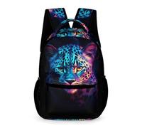 WECECE Cheetah Backpacks for Boys 6-10 Years Old, Leopard Animal Bookbag Children School Back Packs Primary, Cute Kids Rucksack for Teens And Girls