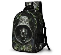 WECECE Children Camo Back pack Age 8-14 15.6 Inch Laptop School Bag Boys Girls Camouflage Daypack for Year 5-9, Stylish Durable for Daily Use Travel and Hiking