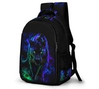 WECECE Children Cheetah Schoolbag Ages 8-14 Students School Bag Boys Girls Animal Cheetah Bookbag Stylish Durable for Primary Years and Daily Use Travel and Hiking