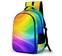 WECECE Children Colourful Back pack 8-14 Years Students Rucksack Boys Girls Multicolored Bookbag, Trendy Durable for School Years 4-8 and School Travel and Outdoor