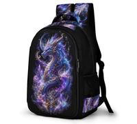 WECECE Children Dragon Back pack for Secondary Years 11-16 Years, Boys School Backpack Girls Animal Dragon Back pack Stylish Durable for Travel Outdoor and Day Trips