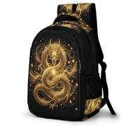 WECECE Children Dragon Bookbag for School Years 5-9 Age 8-14, Boys Daypack Girls Animal Dragon School Backpack, Lightweight Stylish for Outdoor Travel and Spring Trip