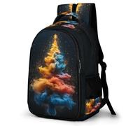 WECECE Children Mushroom Cloud Back pack for Year 4-8 10-16 Years, Boys School Backpack, Girls Christmas Theme Backpack, Fashion School Bag for Outdoor Travel and Spring Trip