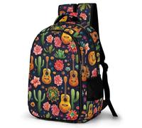 WECECE Cute Backpack Cactus Pattern School Bag for Boys, Cactus Pattern Rucksack Elementary Schoolbag Book Casual Daypack for Girls Boys 7-15 Years Old