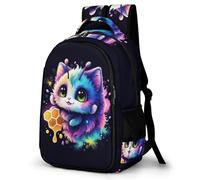 WECECE Cute Bee Casual Daypack for Girls,Teens Elementary Animal Bee School Backpack,Primary Book Bags for Teens