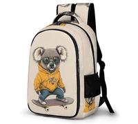 WECECE Cute Koala Daypack Girls Age 10 Animal Theme School Backpack Teens School Years 5-9 Trendy Backpack for Kids and Teens Hiking Spring Outing Autumn Trip Daily Use