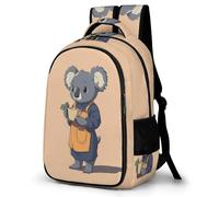 WECECE Cute Koala School Backpack Lightweight Kids 10-14 Year Olds Animal Motif Backpack Students School Years 5-9 Rucksack for Students 13.3 Inch Laptop Rucksack Hiking