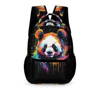 WECECE Cute Panda Kids Backpack, Boys Girl Animal Theme Bag Teen Travel Back to School Supplies Rucksack, Holiday Travel Bookbag Outdoor Daypack for 6-11 Year Old
