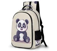 WECECE Cute Panda Motif Daypack Girls Ages 10-14 Animal School Backpack Teens Year 10 Modern Rucksack for Kids and Teens Autumn Trip Spring Outing Autumn Trip Daily Use