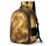 WECECE Dragon Rucksack Kids Ages 7-10 Chinese Style Bookbag Girls Secondary School Lightweight Book Bag for Kids and Teens Autumn Trip Spring Outing Autumn Trip Daily Use
