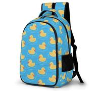 WECECE Duck Backpack School Bags for Girls Boys,Durable Casual Basic Cute Animal Duck Backpack for Students Teenage Satchel Heavy Duty