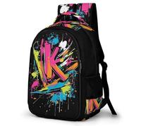 WECECE Girls Back Pack Kids Graffiti Backpack School Bags for Boys Kids Rucksack Trend Graffiti Primary Backpack