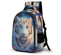 WECECE Kawaii Girls Backpack Tiger for Kids School Bag Tiger Print Childrens Backpacks for Boys,Bookbag Animal Rucksack