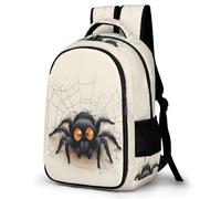 WECECE Kawaii Spider Motif Daypack for Boys Age 16 Lightweight Cute Little Animal Backpack Kids Year 10 School Bag Kids and Teens 13.3 Inch Laptop Rucksack Back to School Gift