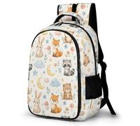 WECECE Kids Animals School Bag Ages 9-13 Girls Daypack, Boys Cute Little Animals School Backpack Lightweight Stylish for Year 5-9 and Travel Outdoor and Day Trips