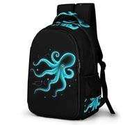 WECECE Kids Backpack Girls Boys, Cute School Bag Sea Creature Rucksack for Primary/Elementary School Bookbag with Marine Life