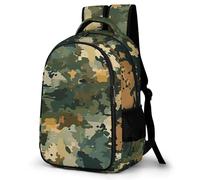WECECE Kids Camouflage Design Backpack for Girls 8-13 Yrs, Cute School Bag Children Camo Motif Rucksack for Primary School Travel Use