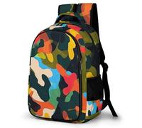 WECECE Kids Childrens Camouflage Backpack School Rucksack Camo Travel Bag for Boys Girls 8-13 Years