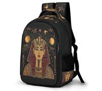 WECECE Kids Egyptian Pharaoh Back pack Ages 8-12 and 14 Year Olds Boys Daypack Girls Pharaoh Back pack for School Years 5-9, Stylish and Durable for Spring Trip and Autumn Outing