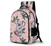 WECECE Large 16.5 Inch Cute Koala Rucksack for Boys Girls Ages 7-12 Kids Animal School Backpack, Lightweight Stylish Rucksack for Year 3-6 Travel Hiking and Day Trips
