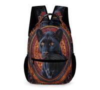 WECECE Leopard Print School Bag Children Age 6 Primary Kids Animal Cheetah Backpack Year 1 Students Modern Rucksack Daypack 43x32x15cm for Back to School Gift Books Notebooks